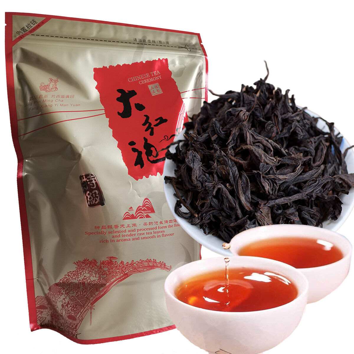 250g Da Hong Pao Oolong Tea Big Red Robe Oolong Tea Green Food Wuyi Rock Tea
