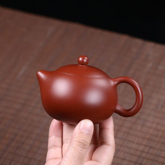 90ml Yixing Zisha Pottery Teapot Tea Pot Dahongpao Clay Xishi 9 Infuser Holes
