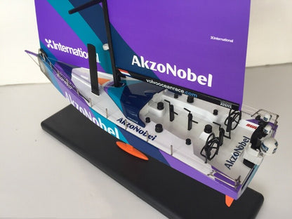 1:50 45CM MOTORART Akzo Nobel V065 Sailing Ship Open Championship Diecast Model