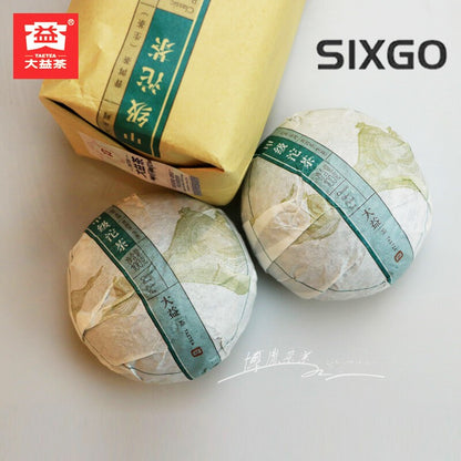 2017 Year TAETEA Classic Raw Pu'er Tea Jia Ji TuoCha Dayi Tea Puer Green 500g