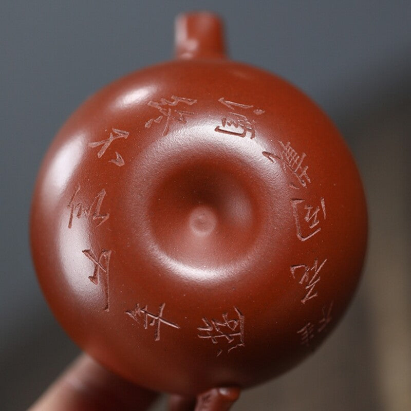 True Yixing Zisha Clay Tea Pot Handmade Kungfu Tea Pots Original Ore Solid Carve