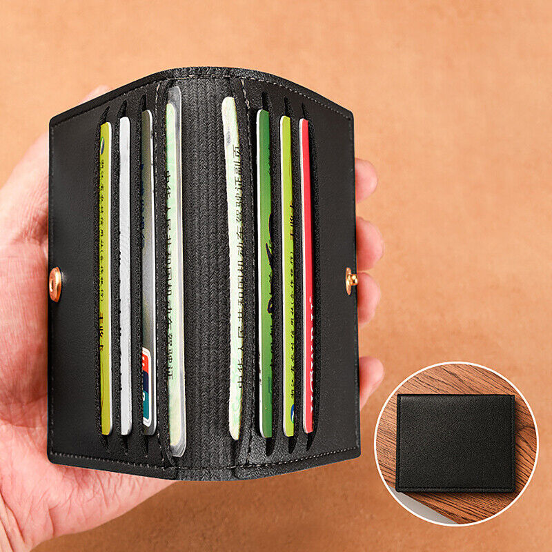 1Pc Card Bag Compact Bank ID Card Case Driver's License Wallet Card Holder
