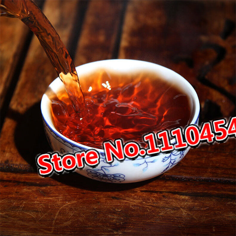 200g Top Cooked Pu-Erh Tea Brick Certified Organic Ancient Black Tea