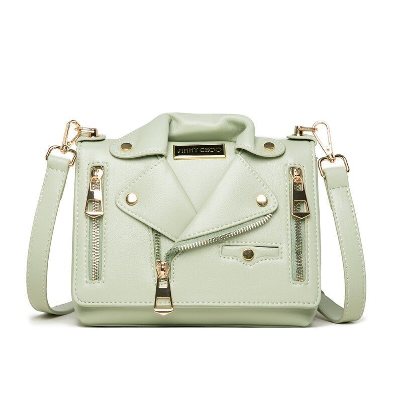 Synthetic Leather Shoulder Crossbody Bags Jacket Shape Totes Purses 22*10*16 CM