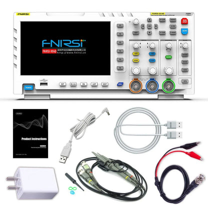 FNIRSI 1014D Digital Oscilloscope 2 In 1 Dual Channel Input Signal Generator 100