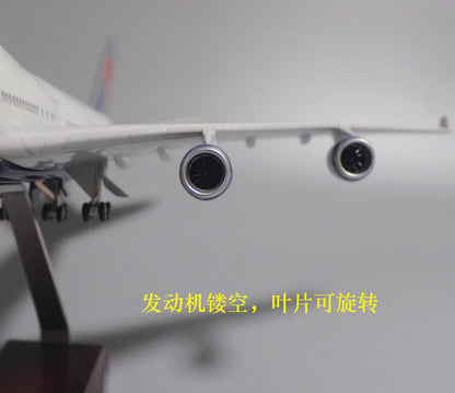 1:150 47CM DELTA BOEING 747-400 Airplane Plane Landing Gear Resin Aircraft Model