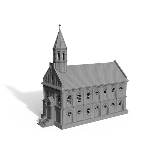 Yao's Studio LYT220097 1/220 Church For Model Railroads Display