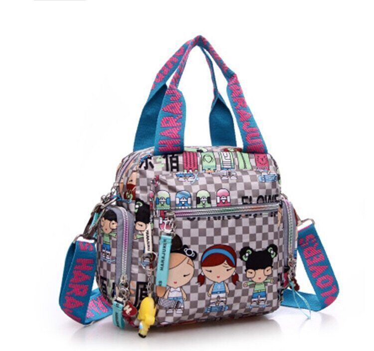 Woman Shoulder Bag Cowboy Bag Baby Handbag Oxford Cloth Messenger Bag