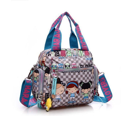 Woman Shoulder Bag Cowboy Bag Baby Handbag Oxford Cloth Messenger Bag