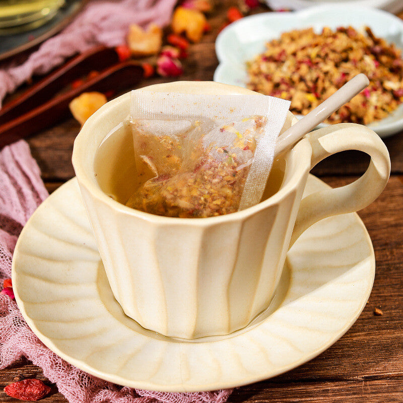 Women's Herbal Tea Blend Longan Red Dates Wolfberry Ginger Menstrual Health