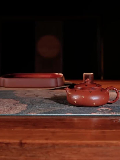 180ml Full Handmade Tea Pot Original Ore Real Yixing Zisha Zhu Clay Master Pot