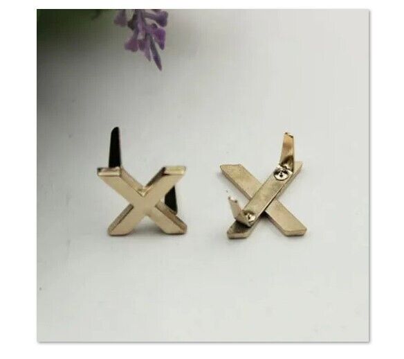 English Letters Rivets 5Pcs Metal DIY Claw Studs Bags Clothes Hats Leather Decor