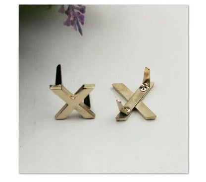 English Letters Rivets 5Pcs Metal DIY Claw Studs Bags Clothes Hats Leather Decor