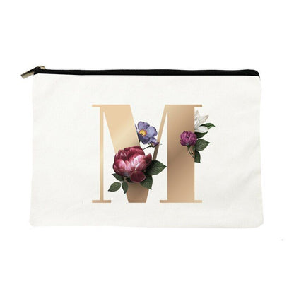 Makeup Bag Print Cosmetic Bags Bridal Party Bags Organizer Pouch Clutch Gift 1PC