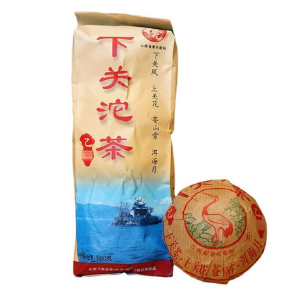 500g Xiaguan Puerh Tuo Cha Ancient Tree Xia Guan Pu'er YI JI Puer Tuocha