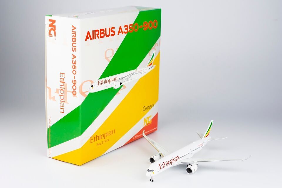 1:400 NG Model Ethiopian AIRBUS A350-900 Passenger Plane Diecast Aircraft Model