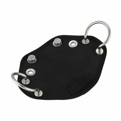 Scuba Diving Sidemount Buttplate BCD Accessories Hanging Board Bolts Nylon Black