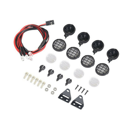 Roof Light Bar Headlight For Axial SCX24 AXI00001 1/24 RC Car Buggy Parts