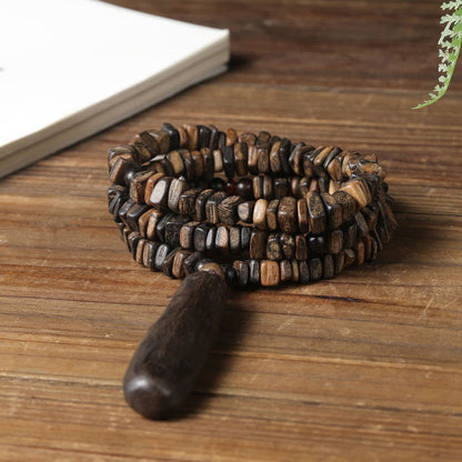 Agarwood Pendant Indonesia Dalakan Wood Bead Necklace Ethnic Style Amulet Charm