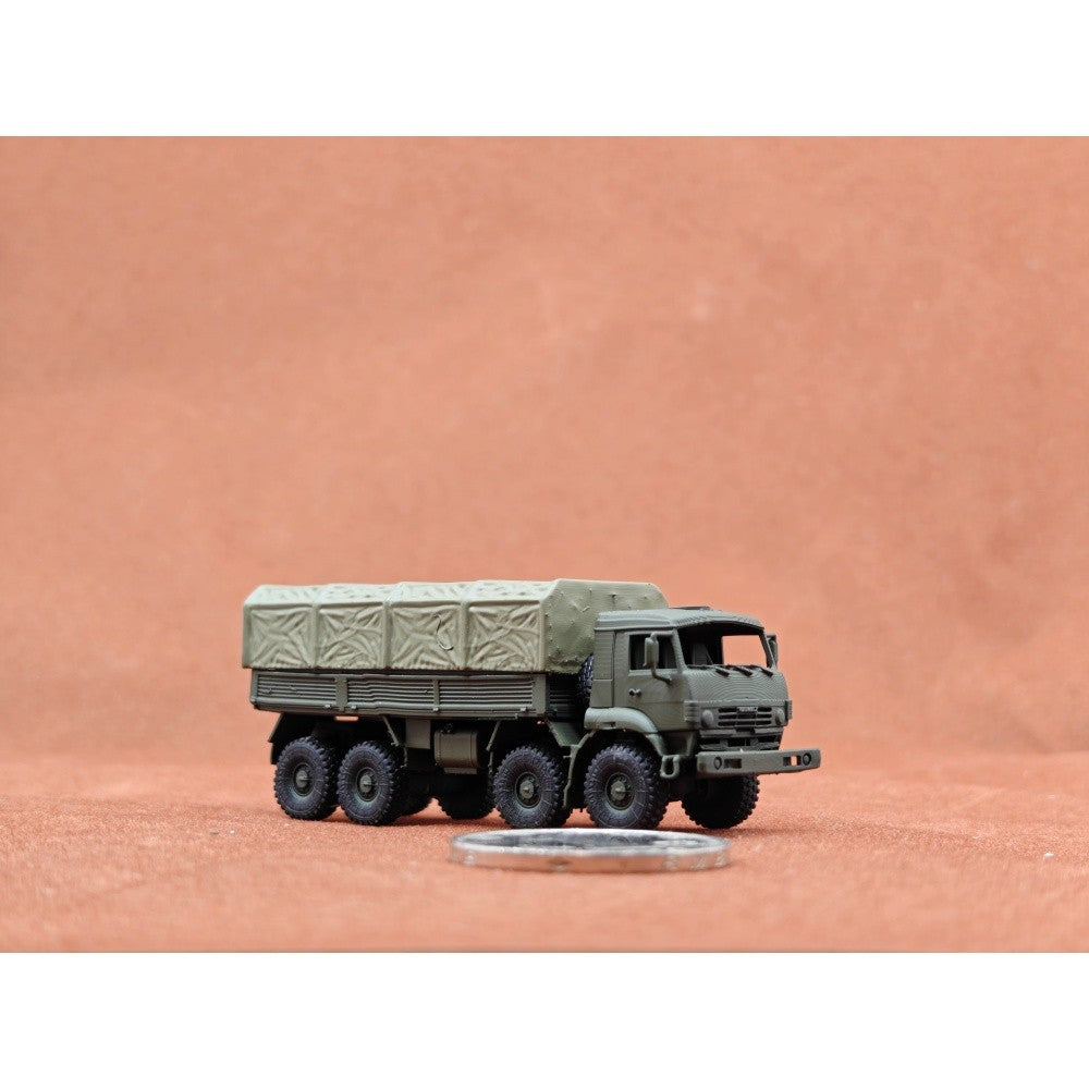 1/144 Russian Ural Kamaz Logistics Fuel Tanker Command Vehicle Finished Model