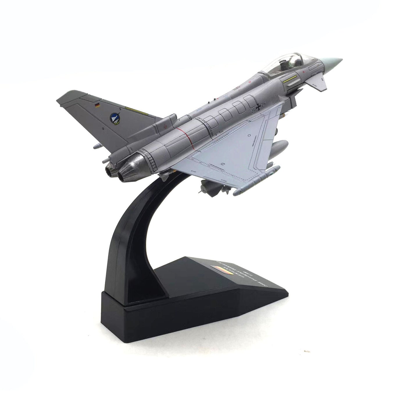 1/100 European Typhoon EF2000 German Air Force Alloy Fighter Aircraft Model