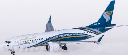 1:400 JC Wings OMAN AIR BOEING 737 MAX 8 Passenger Airplane Diecast Plane Model