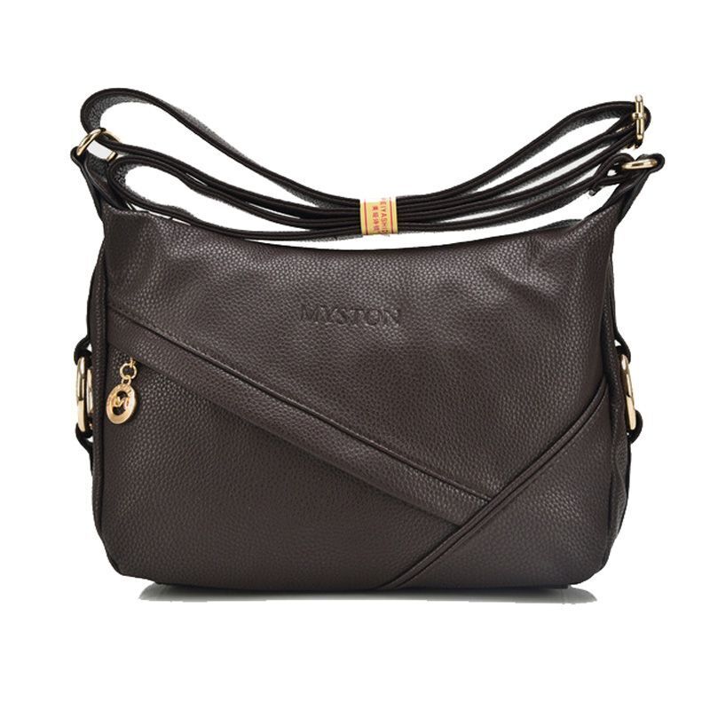 Genuine Leather Handbags Bag Black Shoulder Handbags Crossbody Travel Messenger