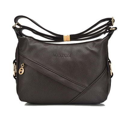 Genuine Leather Handbags Bag Black Shoulder Handbags Crossbody Travel Messenger