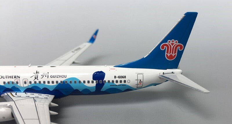 NG Model CHINA SOUTHERN B737-800 B-6068 GUIZHOU 1/400 diecast model aircraft