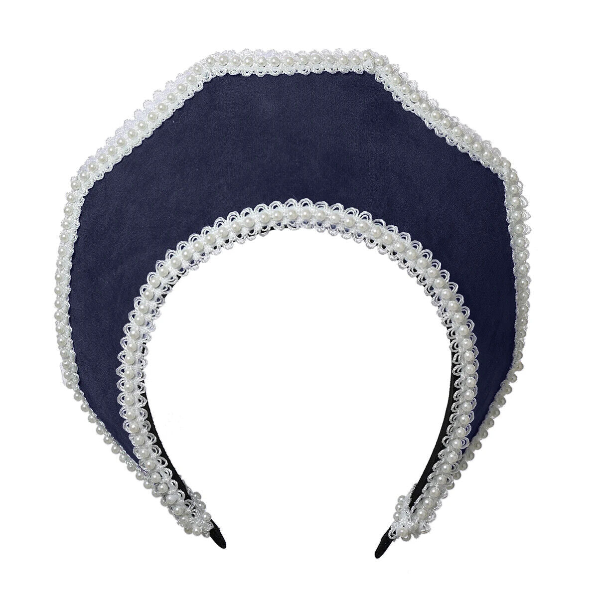 Women Cosplay Headbands Medieval Crown Headpiece Royal French Mary Queen Costume