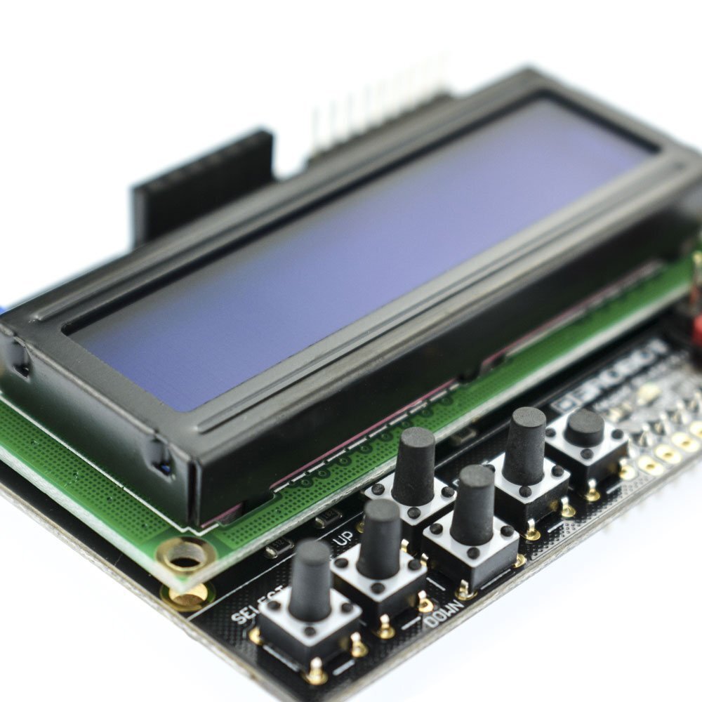 DFRobot DFR0009 LCD Keypad Shield For Arduino, Gravity: 1602