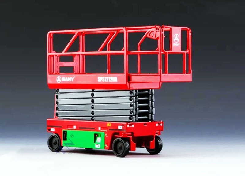 1:20 SANY SPS1212HA Scissor Lift Aerial Work Platform Machine Diecast Model