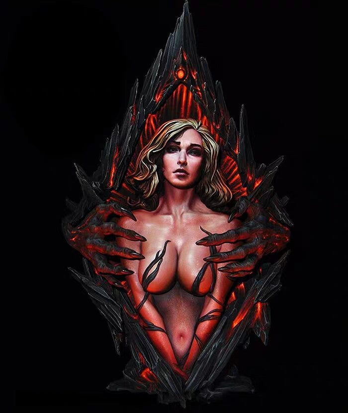 1/10 resin bust figure model kit sexy girl Lost soul D526 garage kit