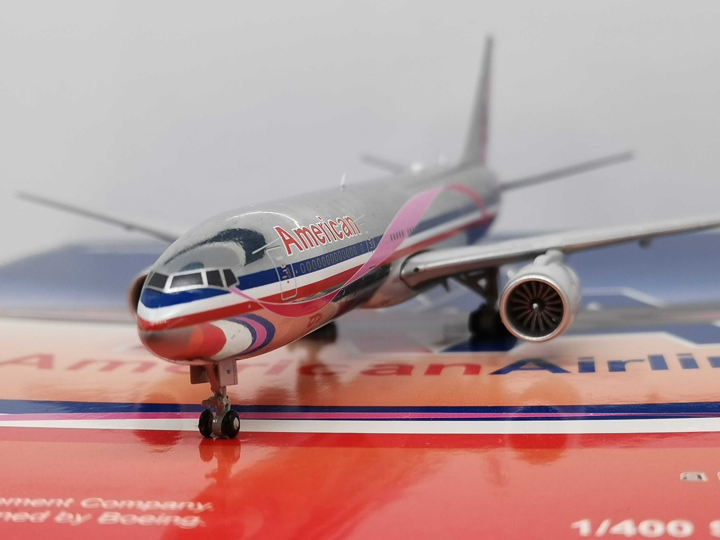 1:400 JC Wings AA BOEING B777-200ER Passenger Airplane Diecast Aircraft Model