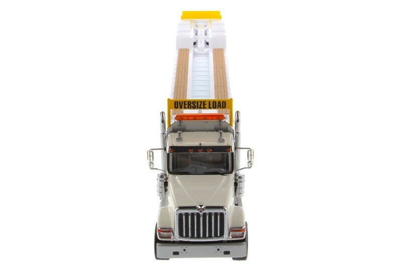 1:50 DM International Trailer Container Lowboy Trailer Diecast Tractor Model