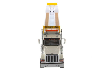 1:50 DM International Trailer Container Lowboy Trailer Diecast Tractor Model