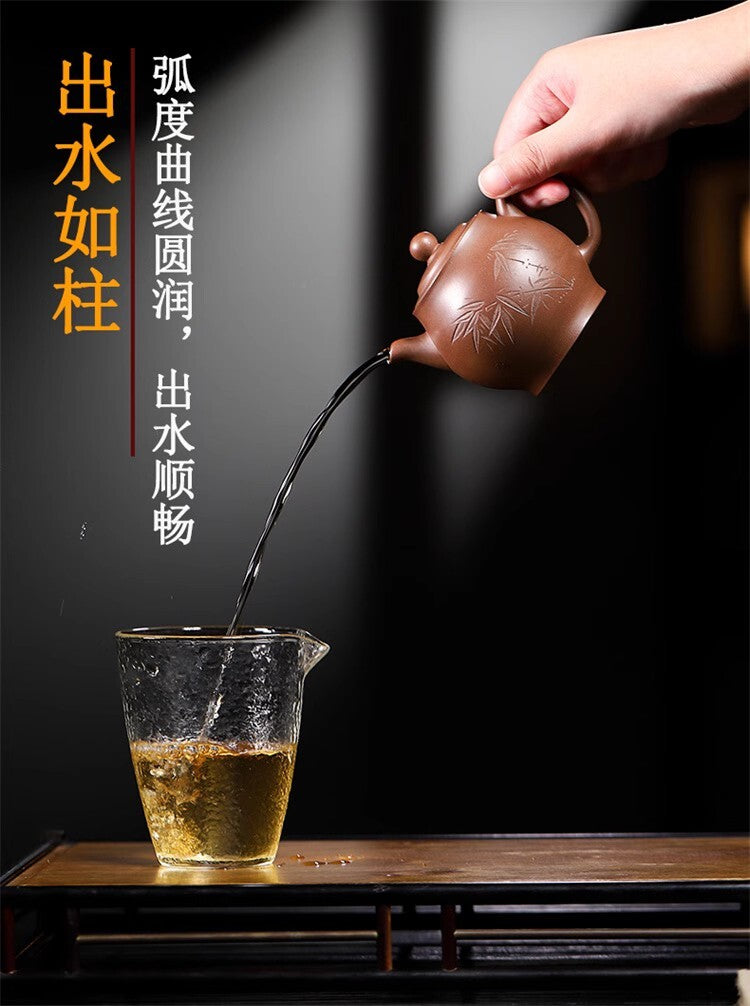 160cc chinese Yixing Handmade Zisha teapot Purple Clay WenZhong Gongfu Tea Pot