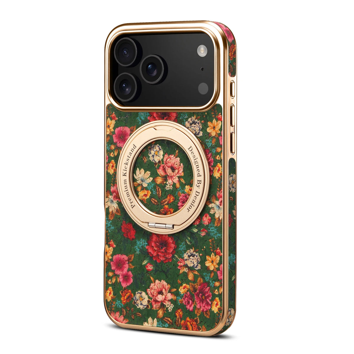 Flower Kickstand Cellphone Cases Magnetic 360° Phone Case for iPhone17promax/16