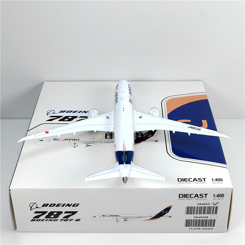 1:400 JC Wings AIRJAPAN BOEING B787-8 Passenger Airplane Diecast Aircraft Model