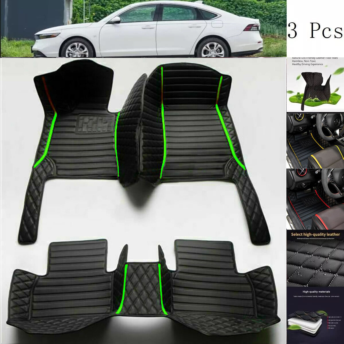 Custom Fit For Chevrolet All Models Luxury Waterproof Car Floor Mats Car Carpets