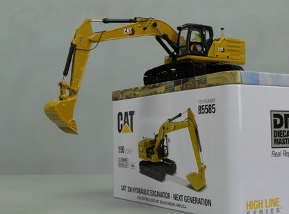 1:50 DM CAT330 Hydraulic Intelligent Excavator Construct Machine Diecast Model
