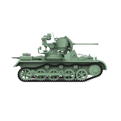 1/160 N Scale Railway Military Model Kit German Flakpanzer I Ausf. A SPAA