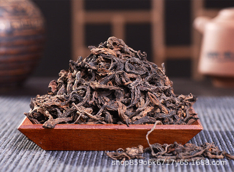 Puerh Tea Cooked Tea Menghai Aged Tea Loose Tea Puerh Ripe Tea Cake Tea 500g
