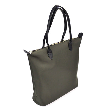 Premium Large Nylon Tote Water Resistant Top Zip Shoulder Bag Handbag