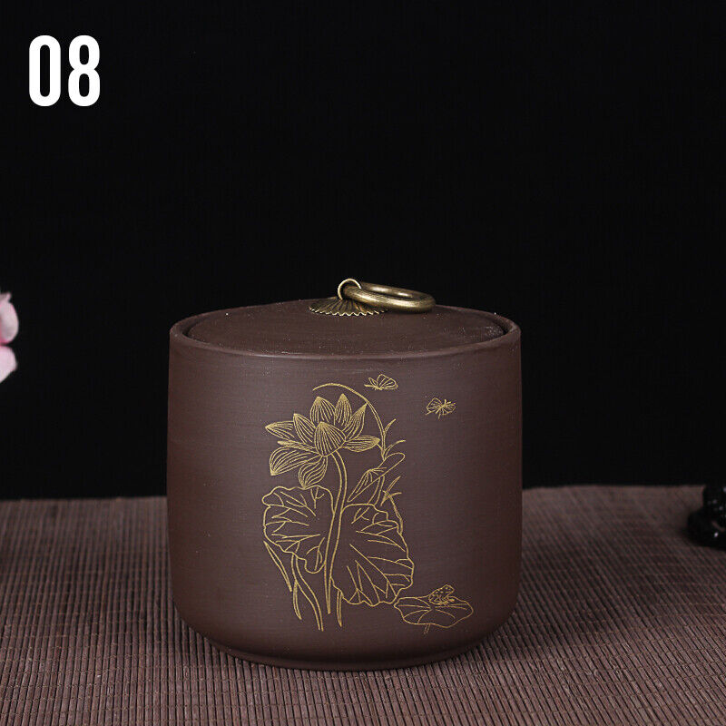 Ceramic Storage Tank Porcelain Moisture-Proof Tea Cans Food Storage Container