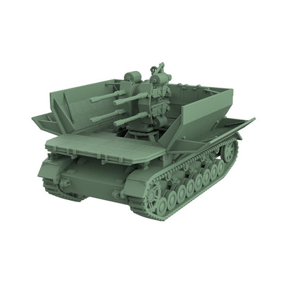 1/144 Military Model Kit German Zerstorer45 Self-Propelled Anti-Tank Gun