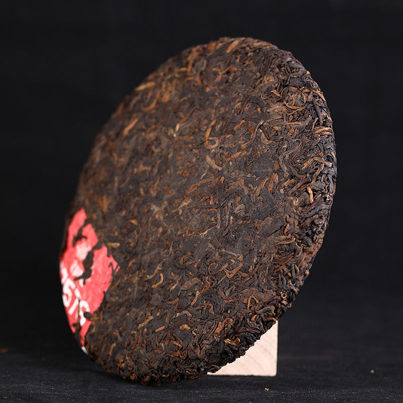 2020 LaoTongZhi 7578 Batch 201 Ripe Puer Yunnan Old Comrade Haiwan Shu Pu'er Tea