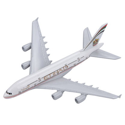 1:400 16cm A380 Etihad Airways Airplane Model Plane Alloy Aircraft Ornaments