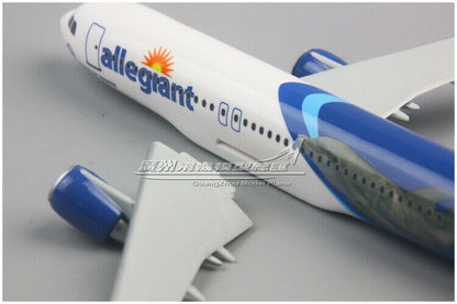 1:200 allegrant AIRBUS A320 Passenger Airplane ABS Plastic Plane Aircraft Model