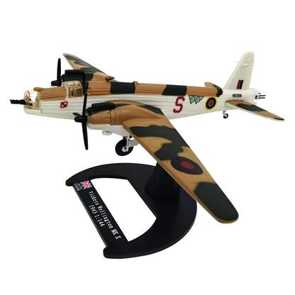 1/144 WWII UK Vickers Wellington Bomber Finished Model Plane High Restoration